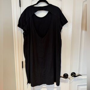 lululemon athletica Black Backless Dress